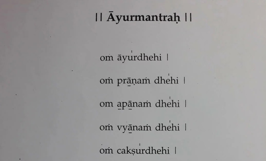 Le chant de l’Ayur Mantra par Donna Farhi