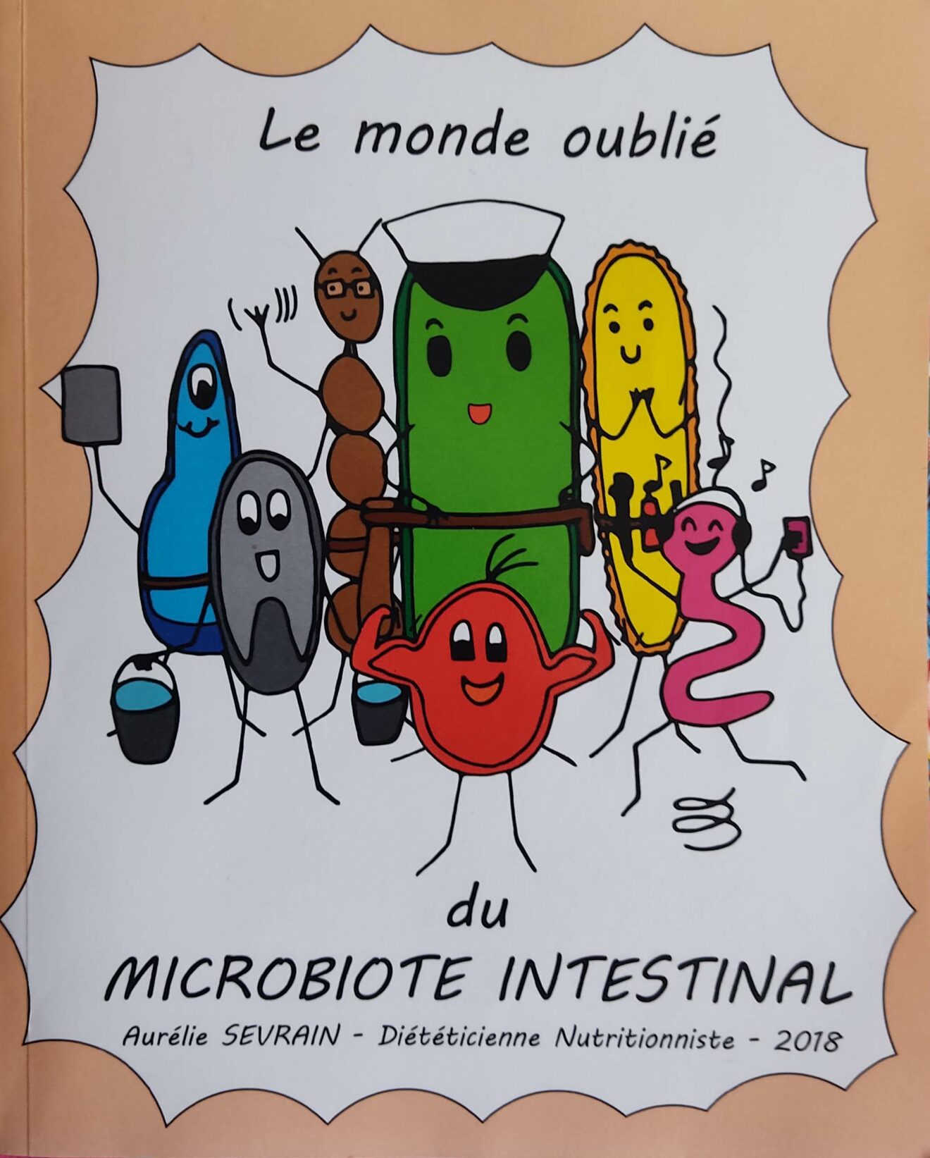 Le monde oublié du Microbiote Intestinal. Auréline Sevrain